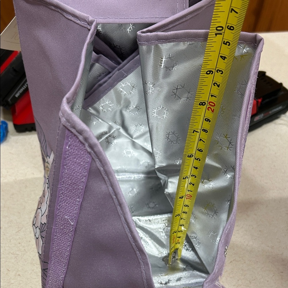 Erin Condren Purple Floral Tote - Picture 5 of 5
